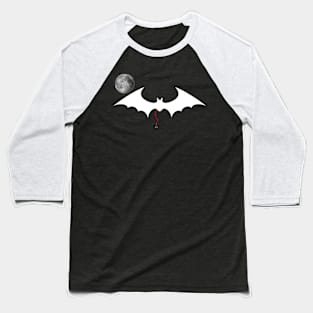 Horror bat Baseball T-Shirt